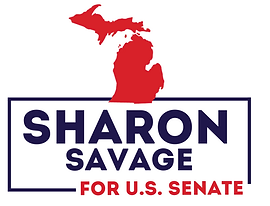 Sharon Savage for U.S. Senate logo